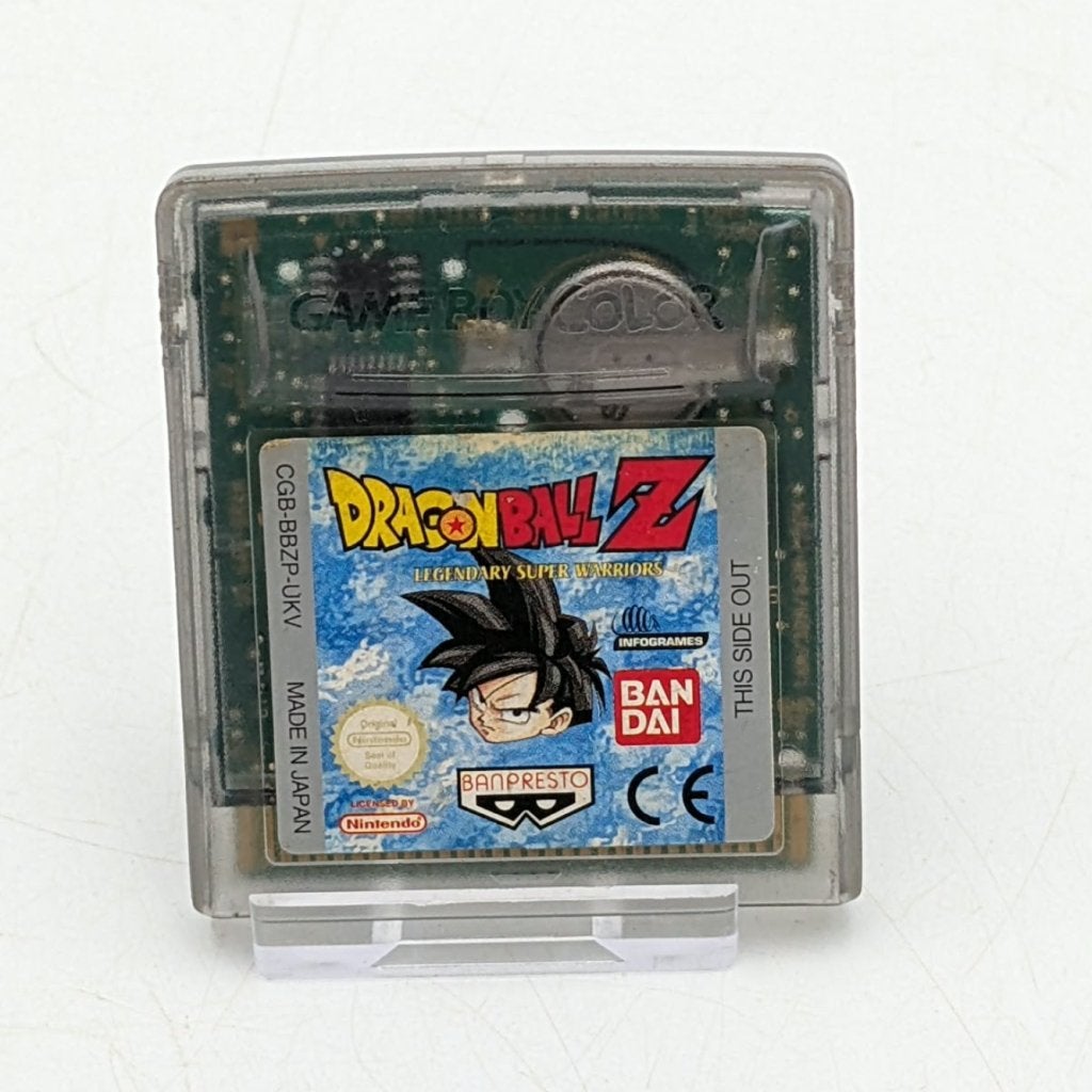Dragonball Z Legendary Super Warrior - Gameboy Color Game, Nintendo, Zo goed als nieuw, Support@nintendo.com, 11-1 Hokotate-cho, Kamitoba, Minami-ku
Kyoto 601-8501
Japan