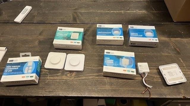 2255. Klik aan klik uit / draaiknop / dimmer / led, Ophalen, Zo goed als nieuw
