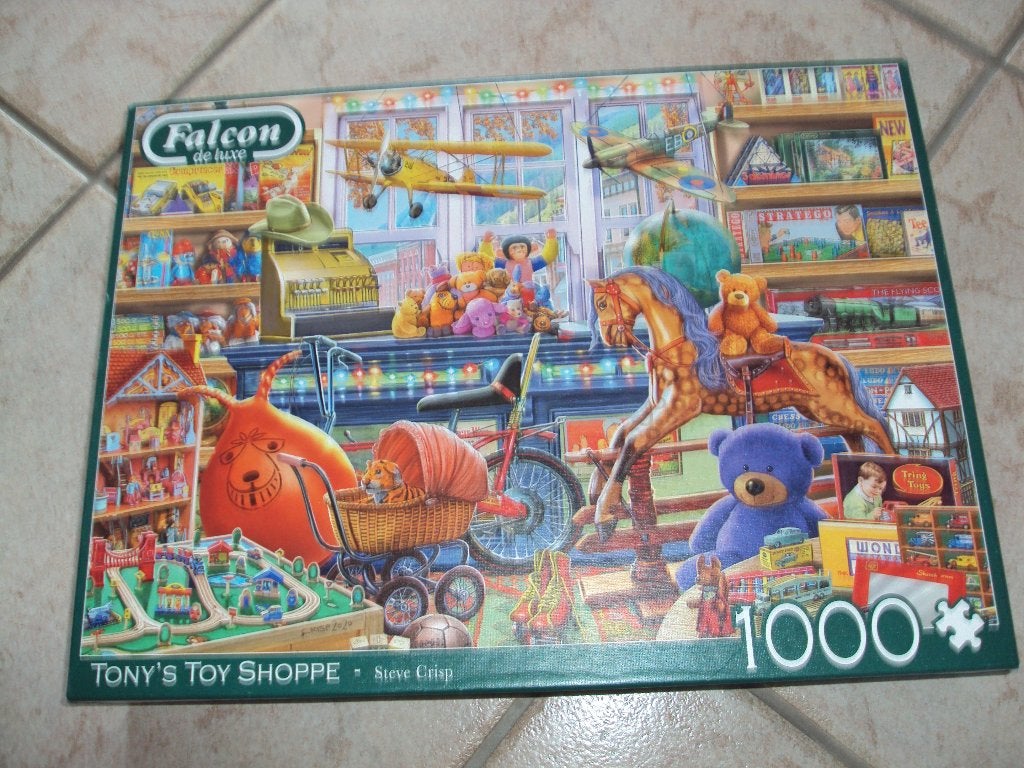 Legpuzzel, Ophalen, 500 t/m 1500 stukjes, Zo goed als nieuw, Legpuzzel