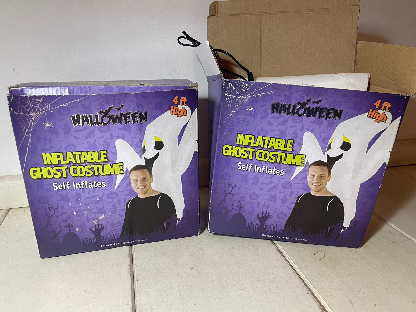 Halloween kostuum  - Inflatable ghost, Ophalen, Zo goed als nieuw, Halloween of Griezel