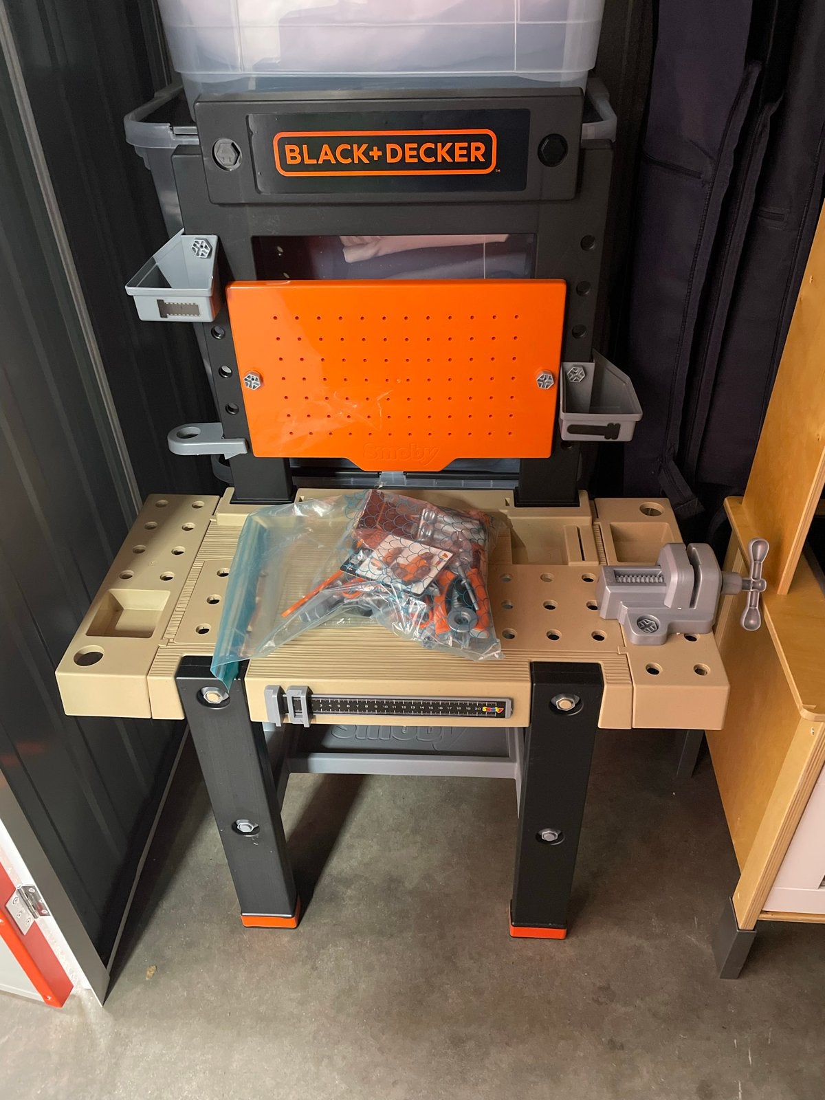 Black+Decker speelgoed werkbank, Ophalen, Zo goed als nieuw, Bouwen
