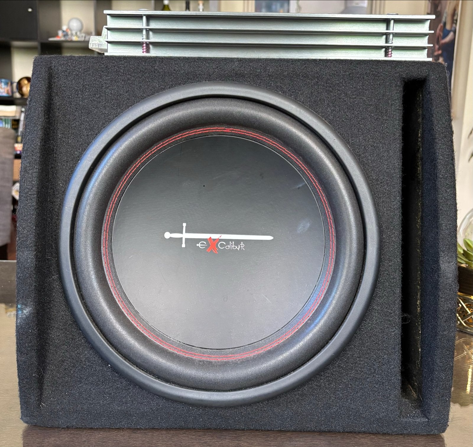 Excalibur X600.4 Versterker met Subwoofer, Auto diversen, Ophalen, Gebruikt