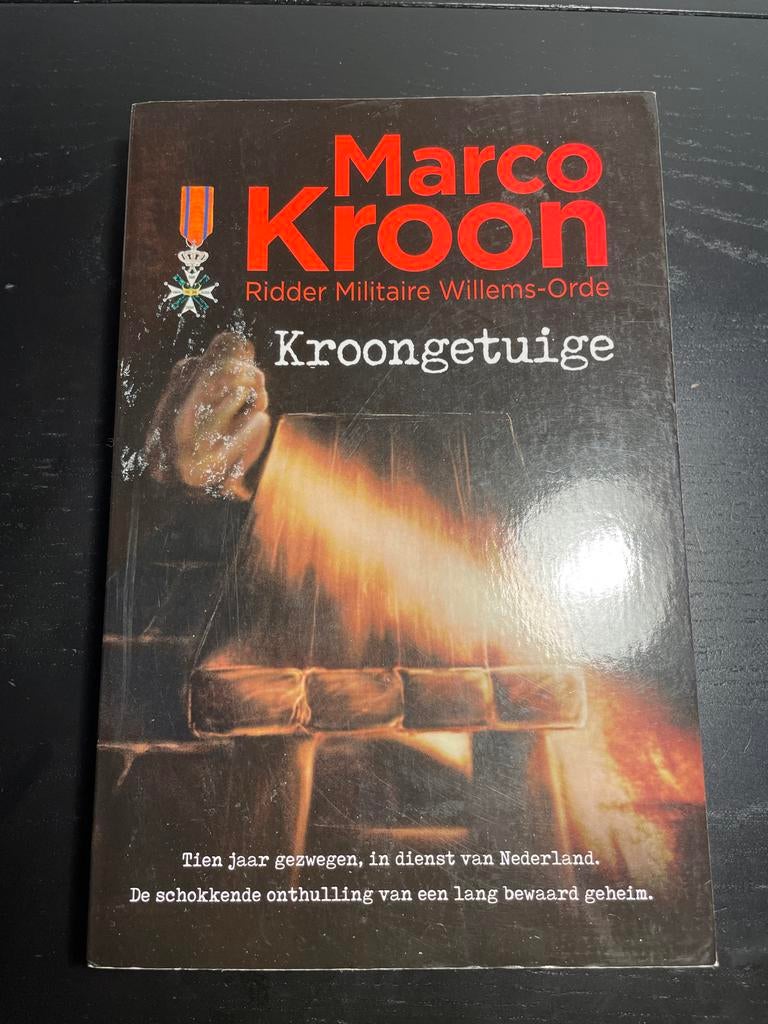 Kroongetuige - Marco Kroon, Boeken, Biografieën, Zo goed als nieuw, Overige, Ophalen of Verzenden