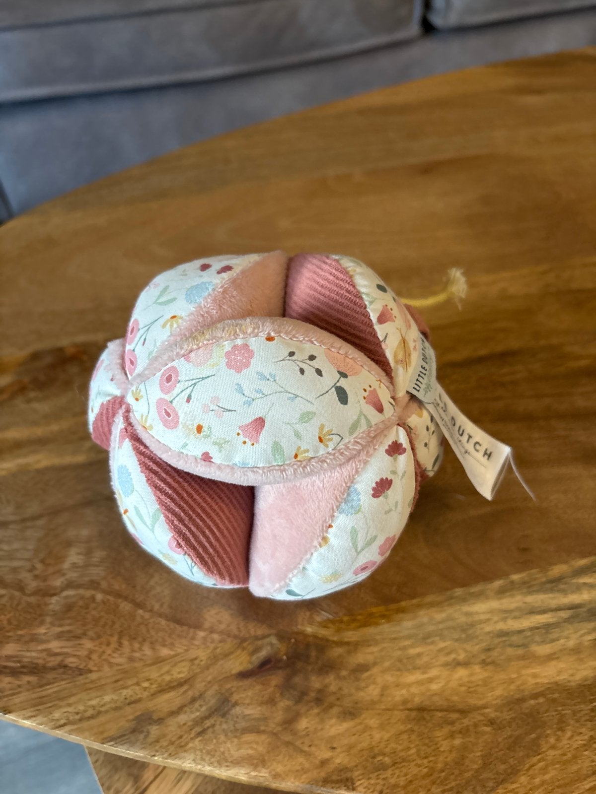 Little Dutch stoffen bal - bloemenprint, Ophalen of Verzenden, Zo goed als nieuw, Overige typen