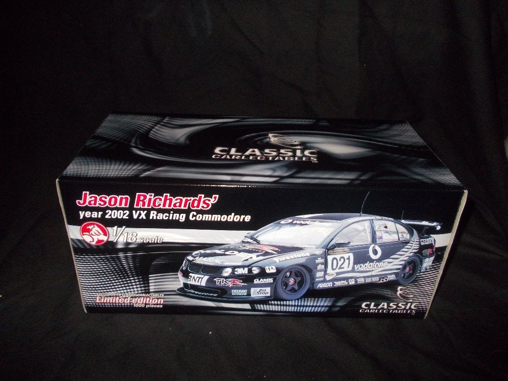 1/18 Holden VX Racing Commodore 2002 Jason Richards, Hobby en Vrije tijd, Ophalen of Verzenden, Nieuw, Auto, Overige merken