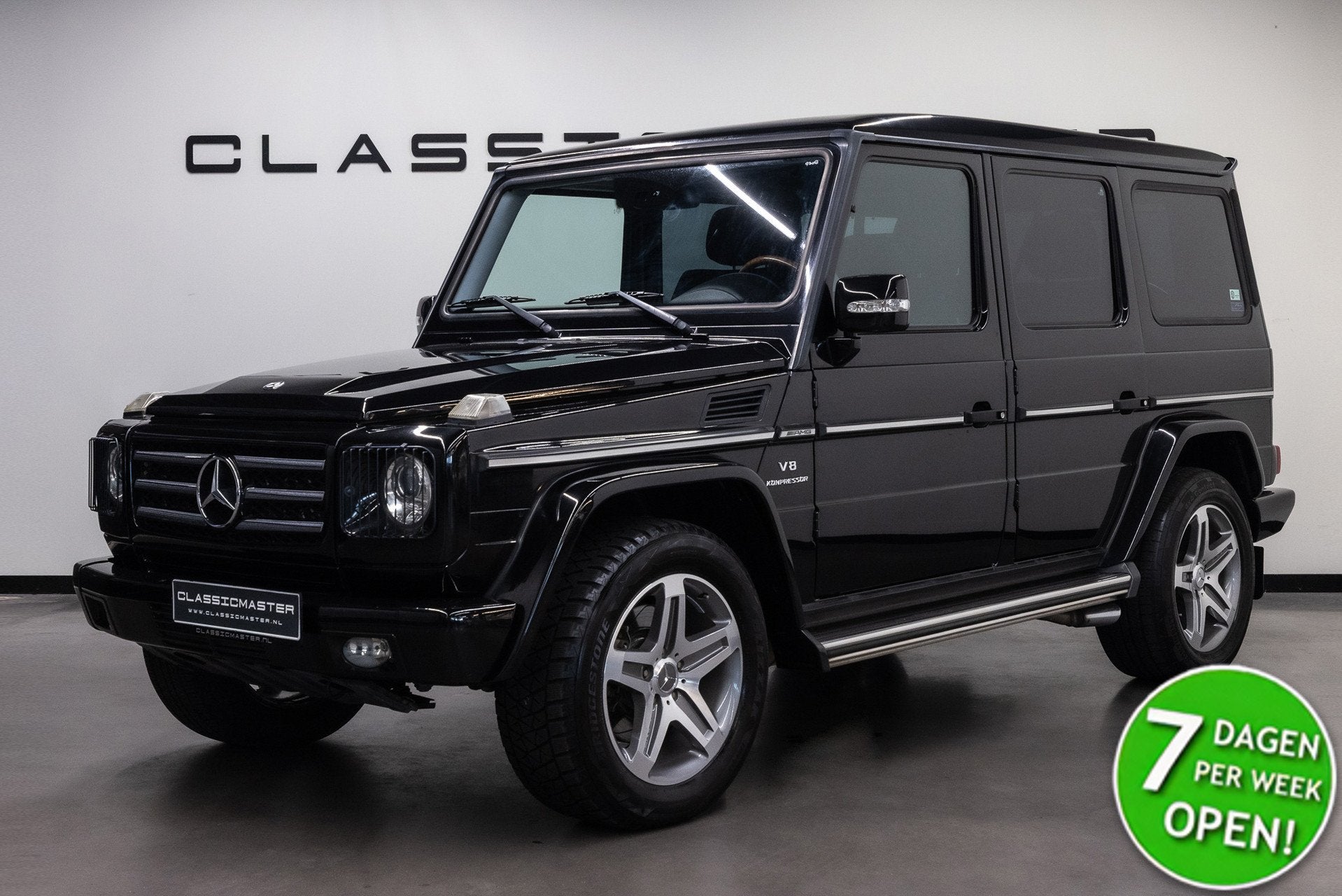 Mercedes-Benz G-Klasse AMG 55 Kompressor Lang Btw auto, Fisc, Auto's, Mercedes-Benz, Automaat, Dealer onderhouden, G-Klasse, Zwart