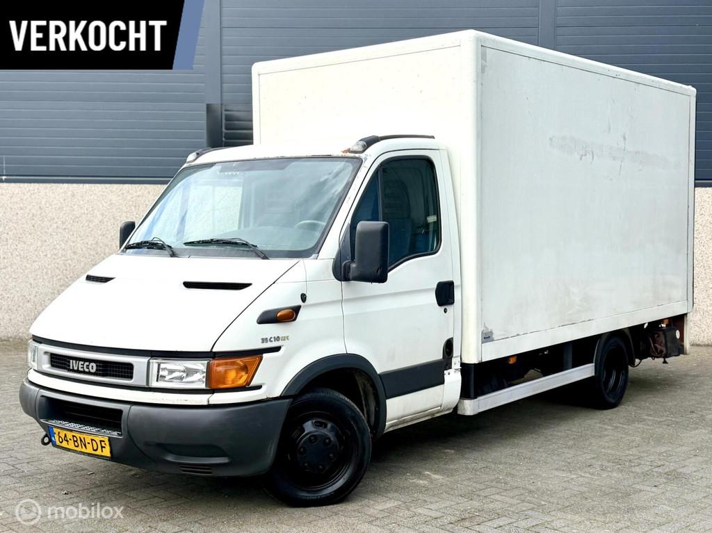 Iveco Daily 35C10 375*LAADKLEP*NEW APK*, Auto's, Bestelauto's, Alarm, Gebruikt, Iveco, Bedrijf