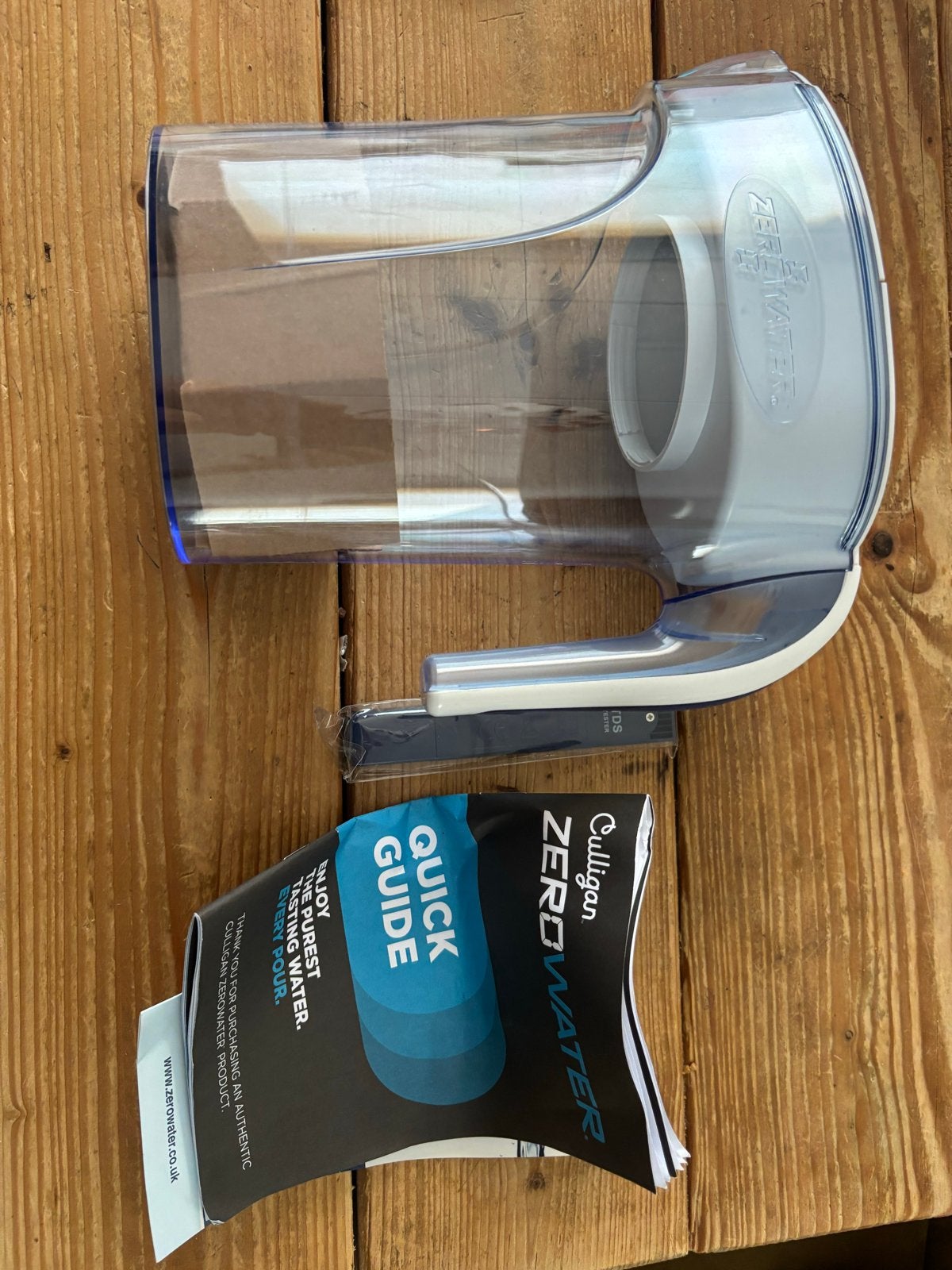 ZeroWater waterkan zonder filter nieuw, Ophalen of Verzenden, Zo goed als nieuw