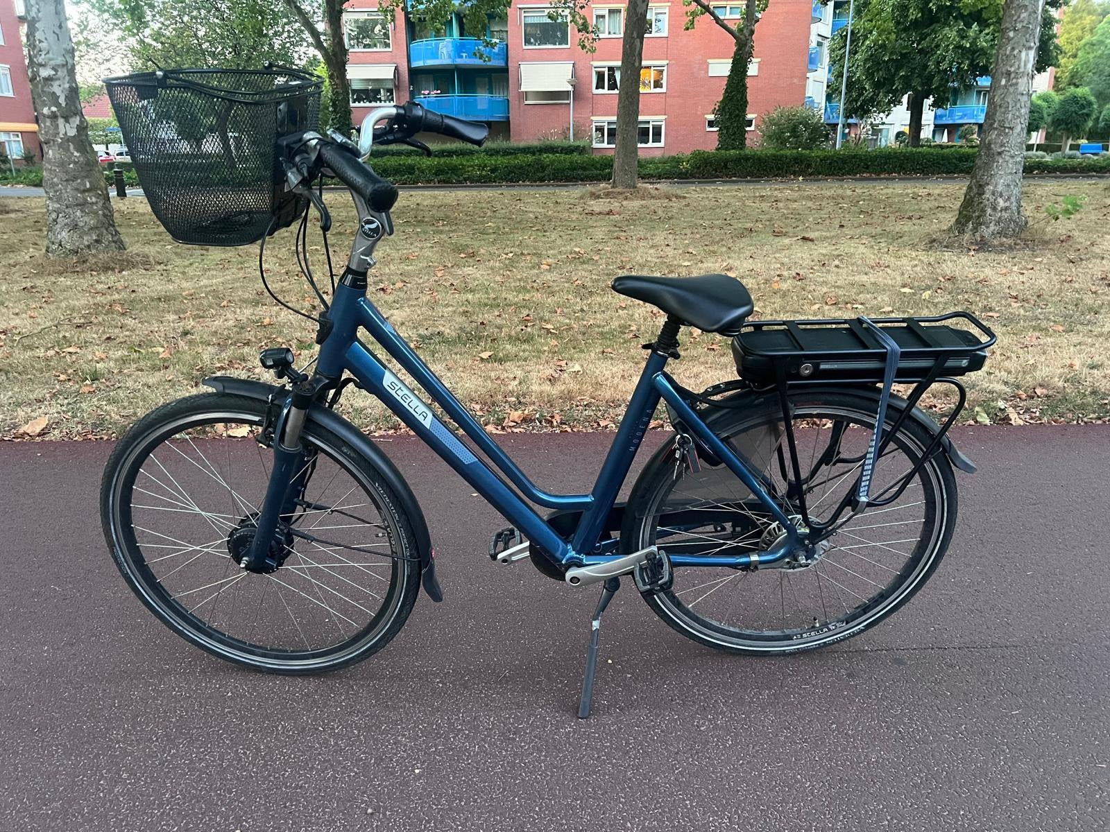 Stella Modena elektrische fiets, 53 tot 56 cm, Versnellingen, Zo goed als nieuw, Trommelrem
