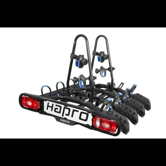 Hapro 4 Fietsen-drager, Ophalen, Zo goed als nieuw, Trekhaakdrager