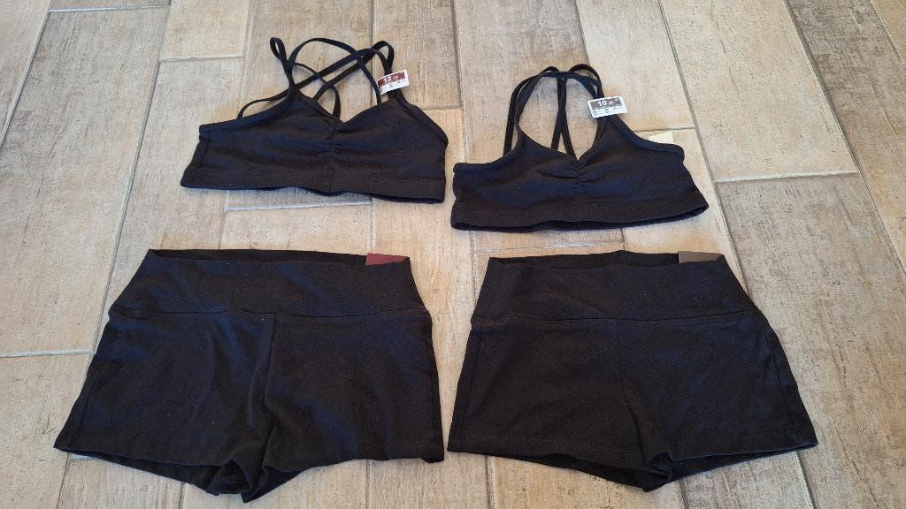 Danspakje modern maat 10 of 12 zwart, Ophalen of Verzenden, Nieuw, Kleding