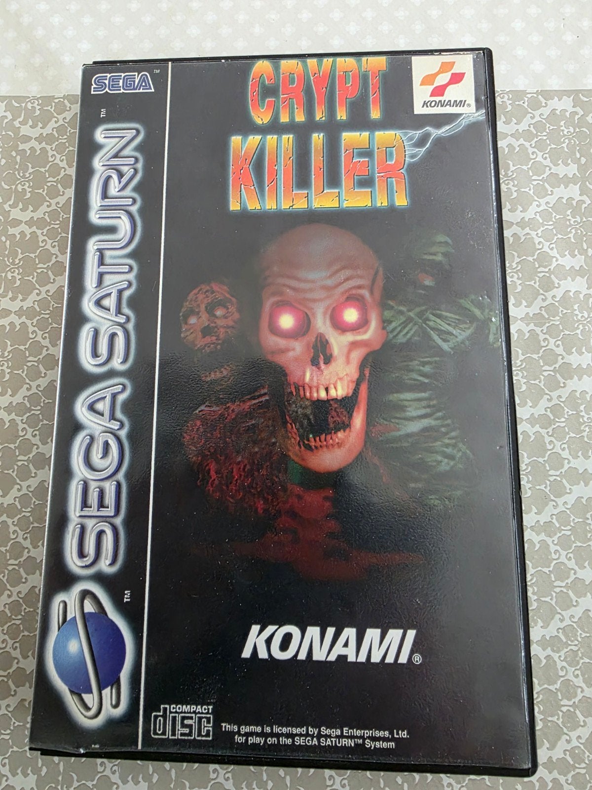 Crypt killer sega saturn spel, Avontuur en Actie, Vanaf 18 jaar, Verzenden, 1 speler