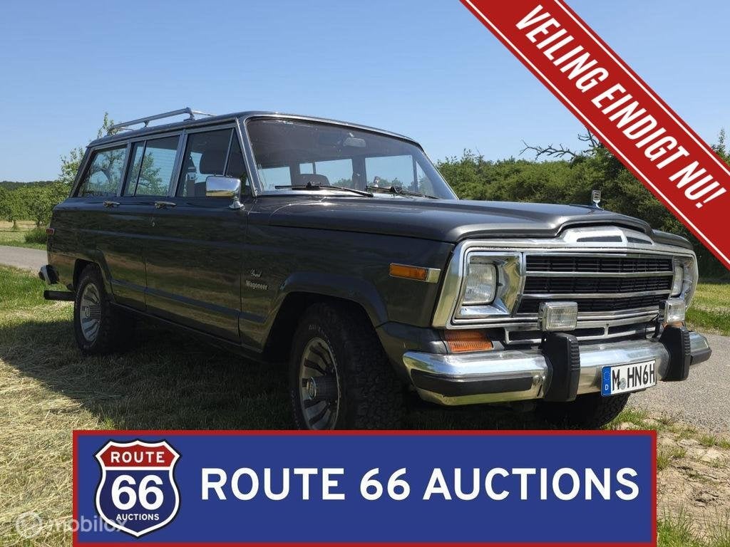 Jeep Grand Wagoneer | 1986 | Route 66 Auctions, Jeep, Overige carrosserieën, Zwart, Bedrijf