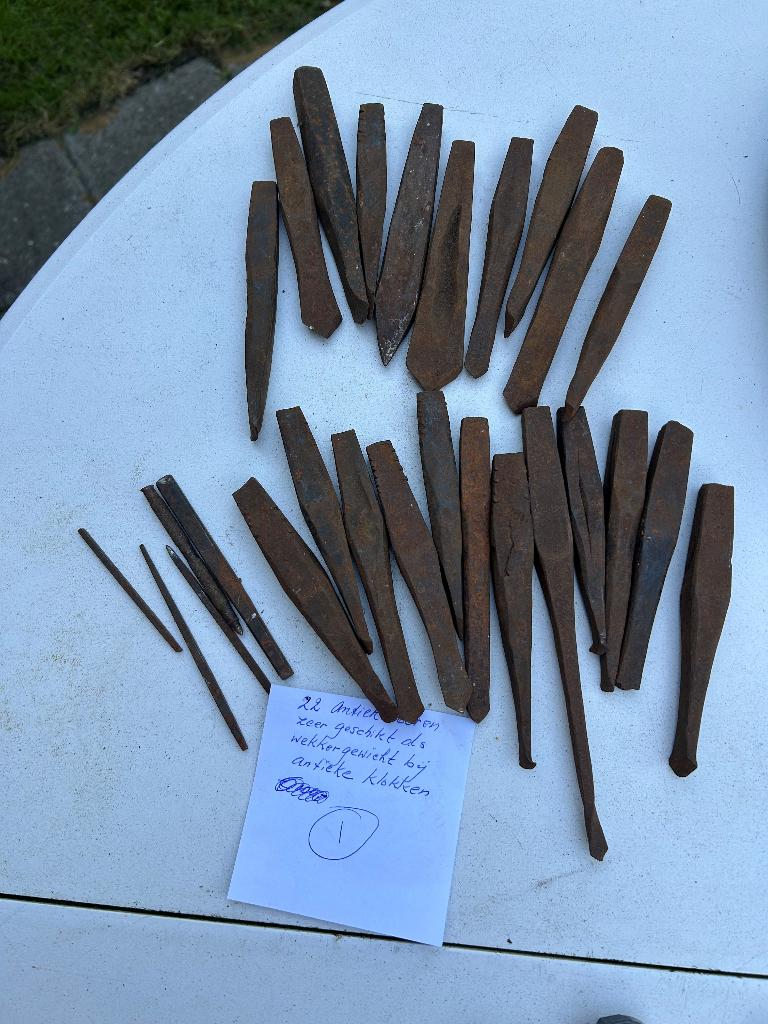 Restauratieklokken en klokkenonderdelen, Antiek en Kunst, Ophalen