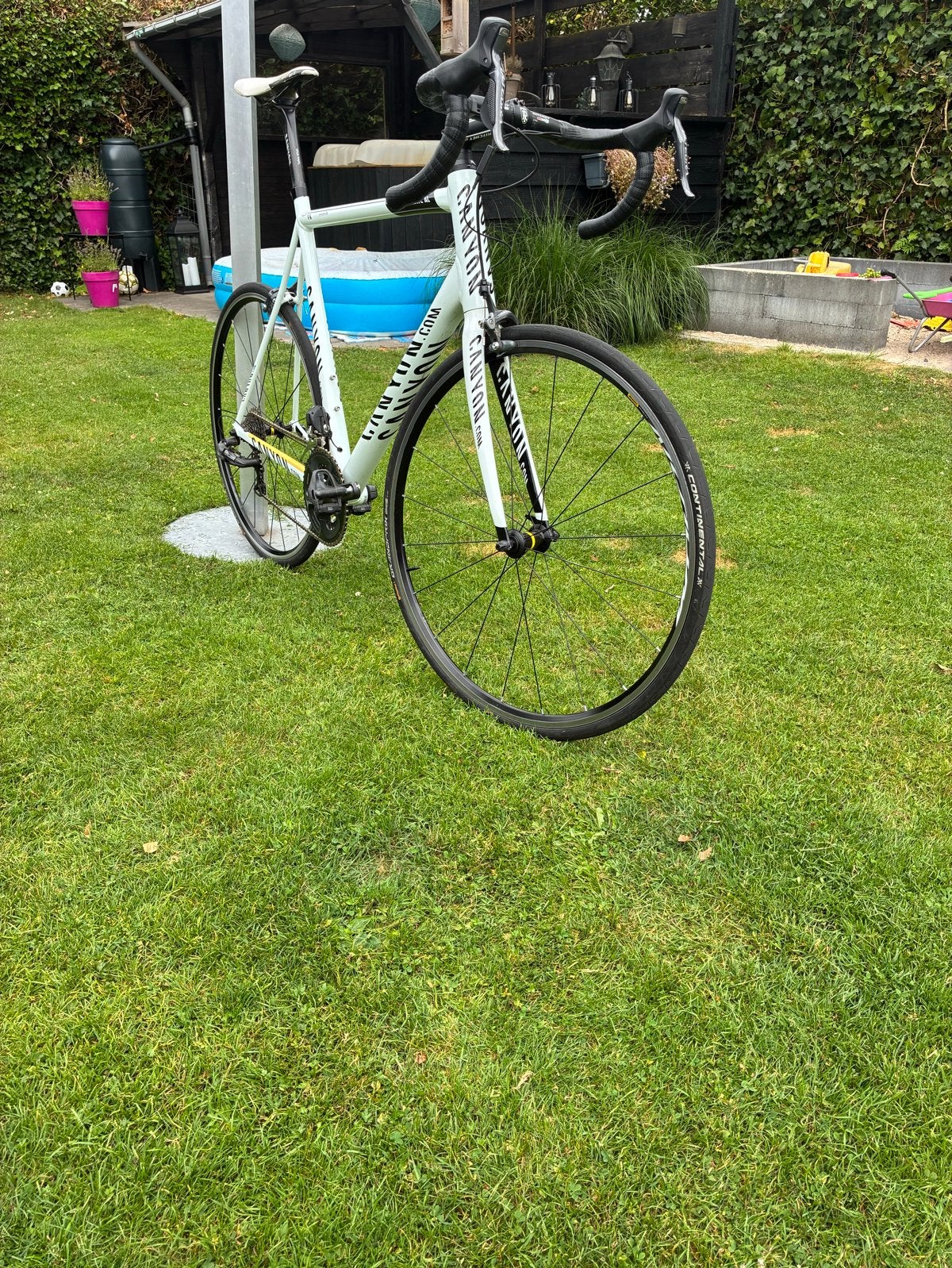 Canyon racefiets met Shimano Ultegra groepset di2, 28 inch, Gebruikt, Aluminium, 61 tot 65 cm