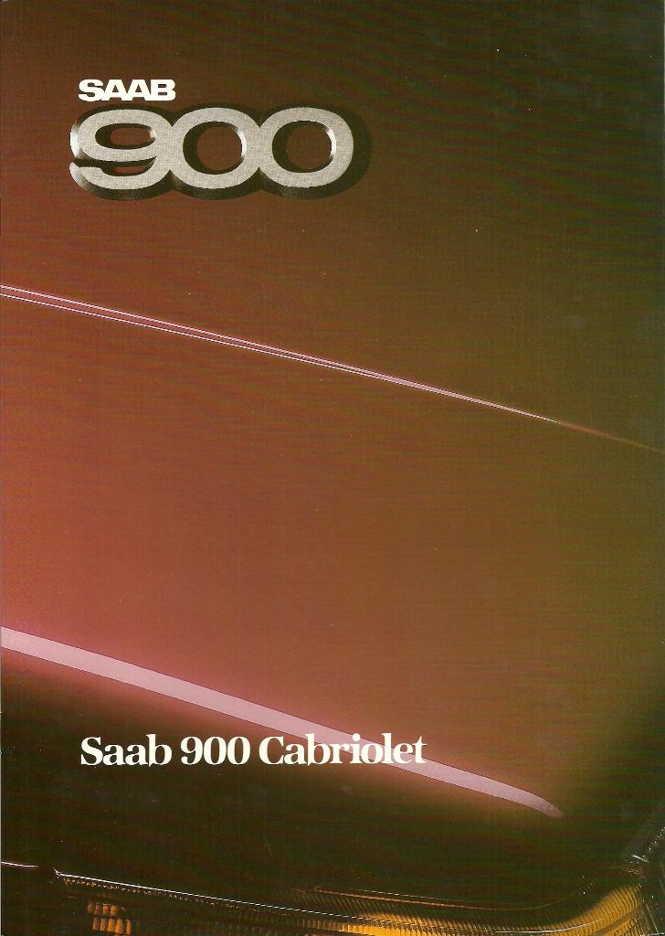 Saab 900 cabriolet folders, Ophalen of Verzenden, Zo goed als nieuw, Overige merken