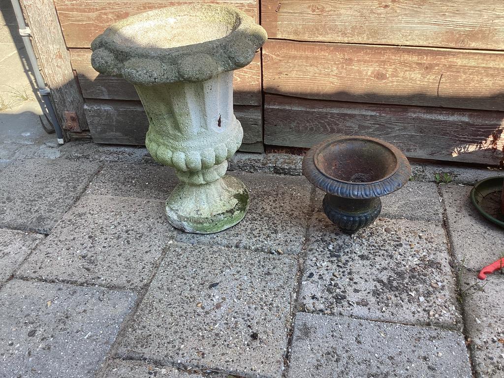 Bloempotten, Ophalen of Verzenden, Zo goed als nieuw