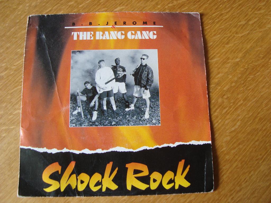 B.B. Jerome & Bang Gang- Shock Rock, Ophalen of Verzenden, Zo goed als nieuw, Pop, Single