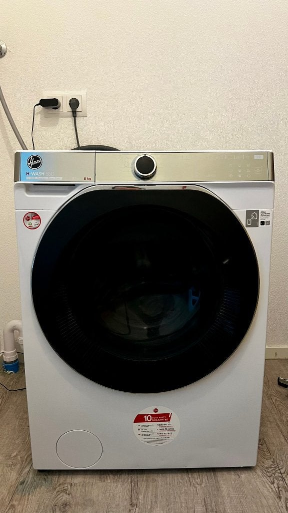 Hoover H-WASH 550 Wasmachine, Ophalen, 1200 tot 1600 toeren, Gebruikt, 8 tot 10 kg