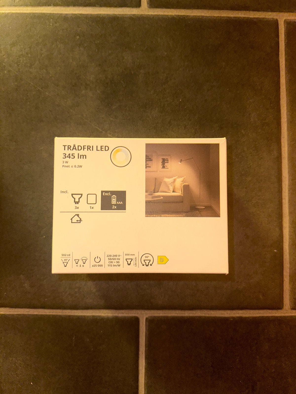 IKEA TRÅDFRI Smart LED Lamp GU10 - 345 lm, GU10, Nieuw, Ophalen of Verzenden, Bedienbaar via app
