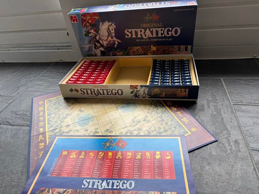 Stratego Bordspel - Originele Editie van Jumbo, Een of twee spelers, Ophalen of Verzenden, Gebruikt