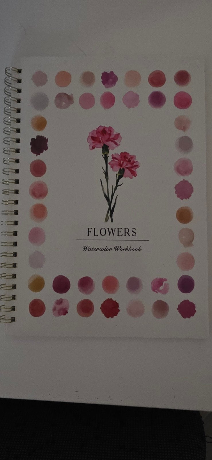 Aquarel Werkboek: Bloemen en Zeegezichten, Ophalen, Nieuw, Papier, Schets- of Tekenboek