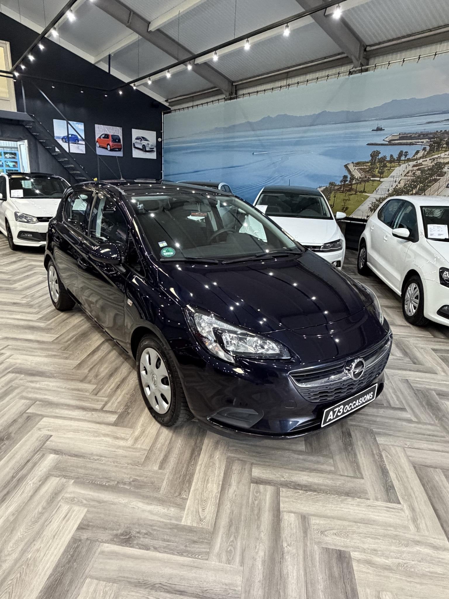 Opel Corsa 1.2, Auto's, Voorwielaandrijving, Gebruikt, 4 cilinders, Blauw