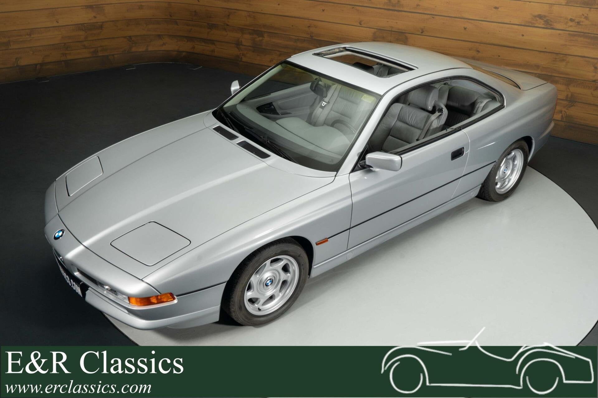 BMW 840 CI Coupe | 1997, Auto's, Oldtimers, Achterwielaandrijving, Overige carrosserieën, Bedrijf, Grijs