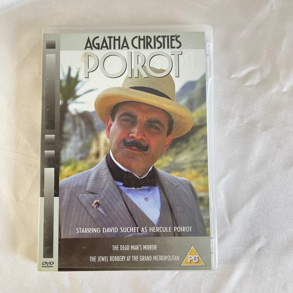 Agatha Christie’s Poirot DVD – 2 afleveringen, Misdaad, Alle leeftijden, Ophalen of Verzenden, Gebruikt