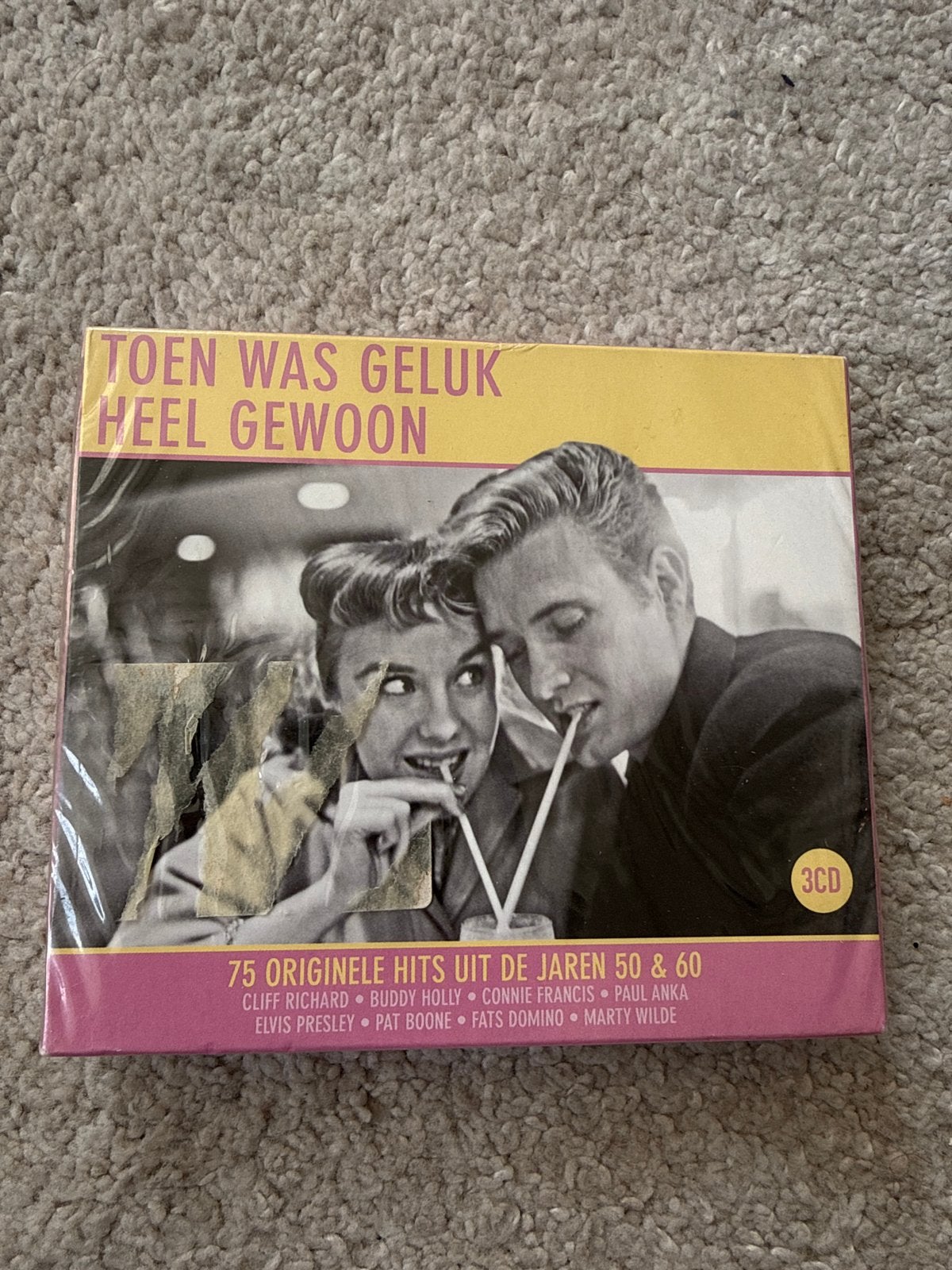 Toen Was Geluk Heel Gewoon - 75 Hits Jaren 50 & 60 (3CD), Ophalen, Gebruikt, Pop, Verzamelalbum
