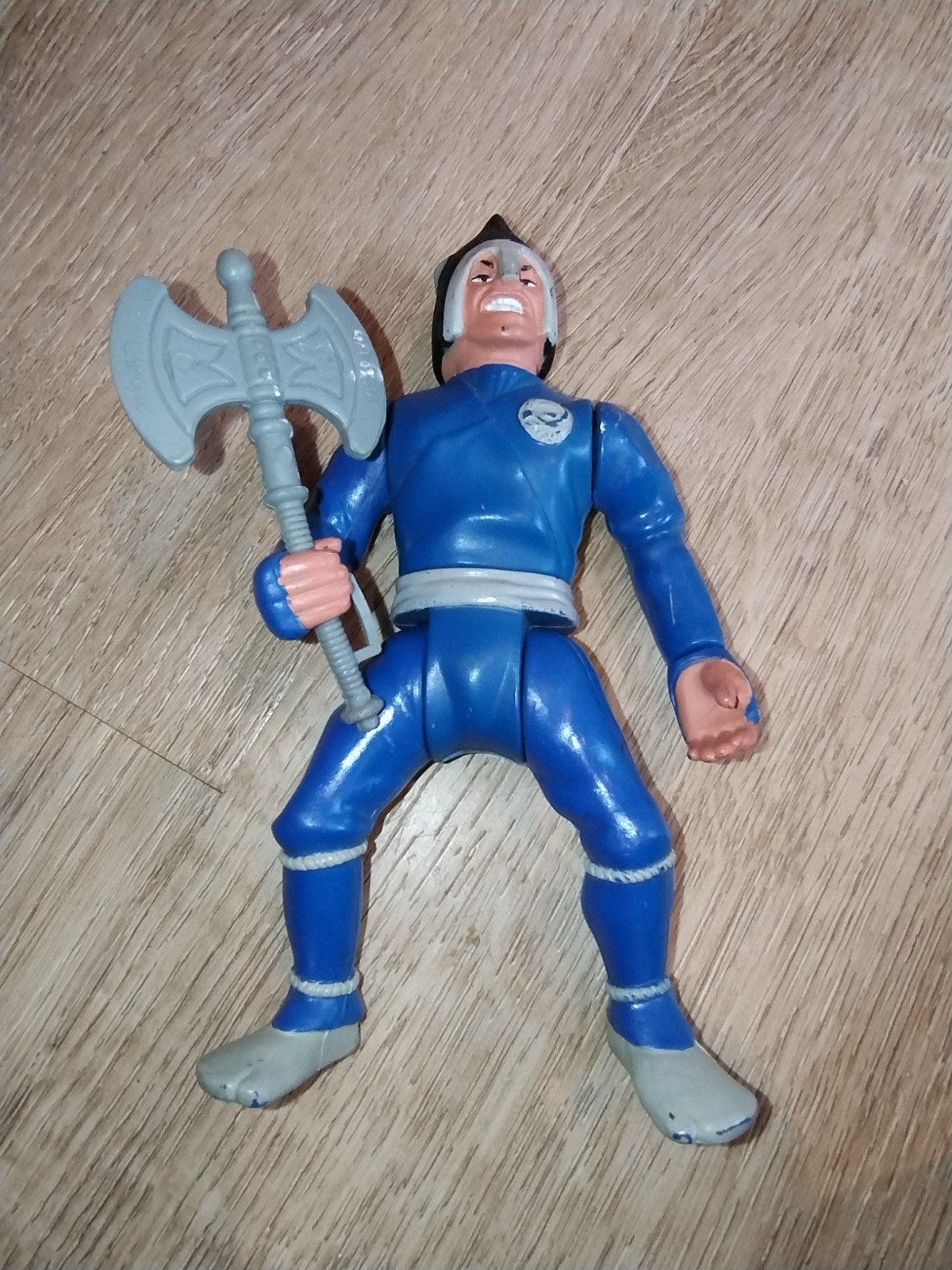 Vintage Hasbro 1986 Ninja Warriors Nunchuka-San, Ophalen of Verzenden, Gebruikt