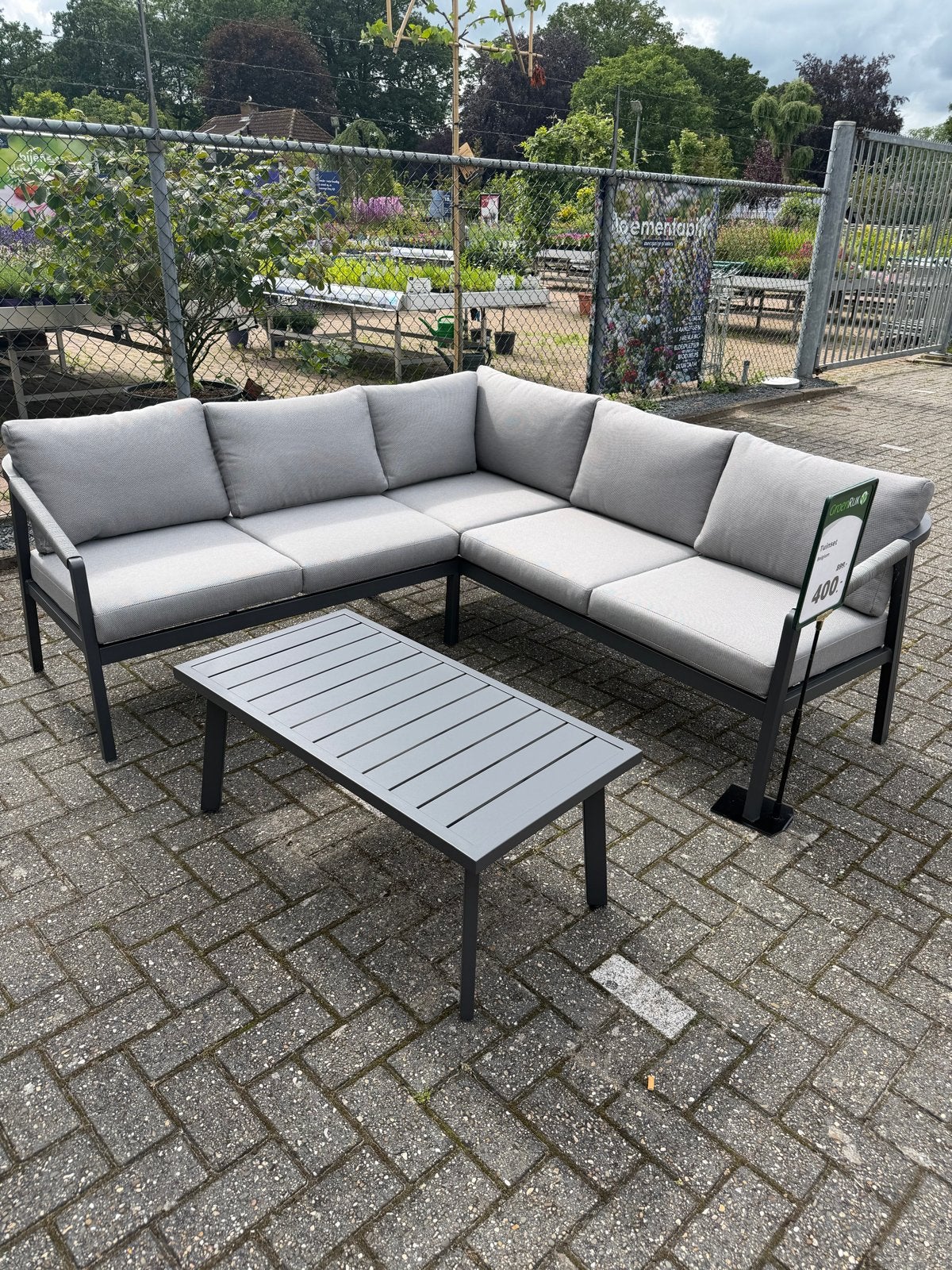 Lesli Loungeset Belgium Nieuw in Doos - 188x188x74 cm, Ophalen, 4 zitplaatsen, -, -