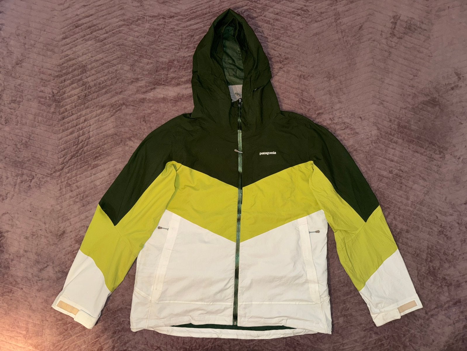 Patagonia Insulated Ski Jacket, Ophalen of Verzenden, Gedragen, Maat 52/54 (L), Groen