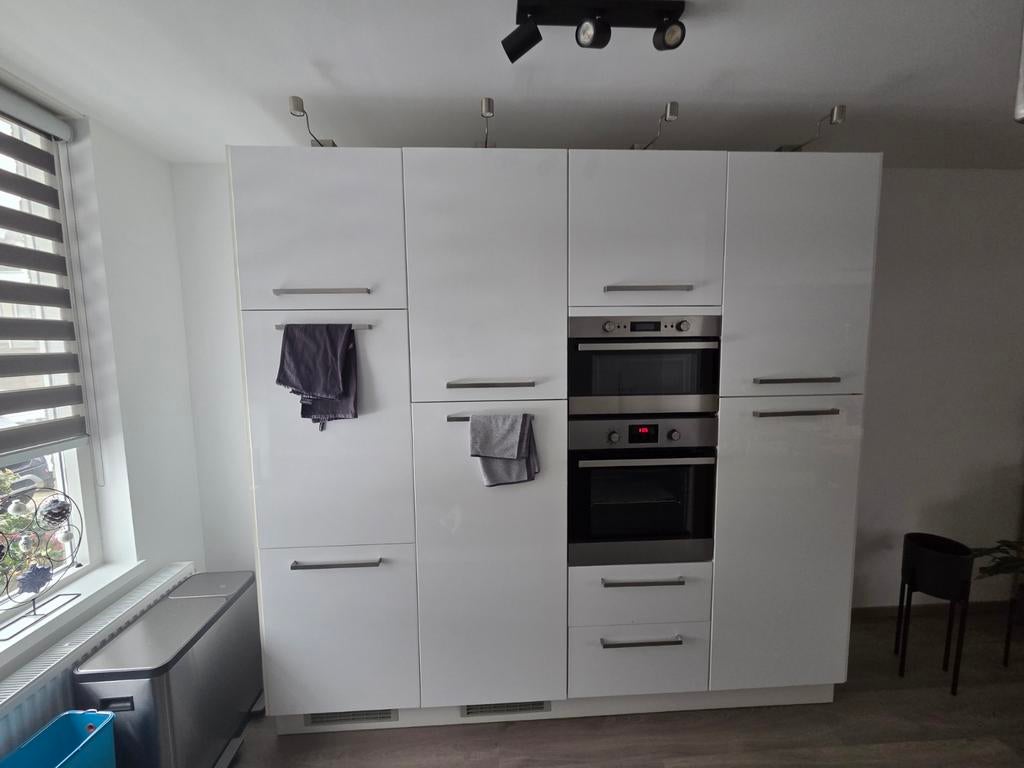 **MAANDAG 11-05 OPHALEN** Kastenwand keuken Ikea Faktum, Ophalen, Gebruikt, Wit, Hoekkeuken