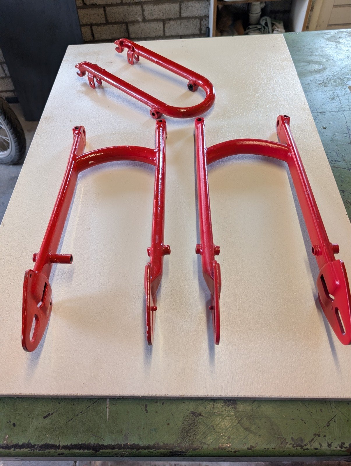 Achter brug kreidler, Ophalen, Gebruikt, Frame