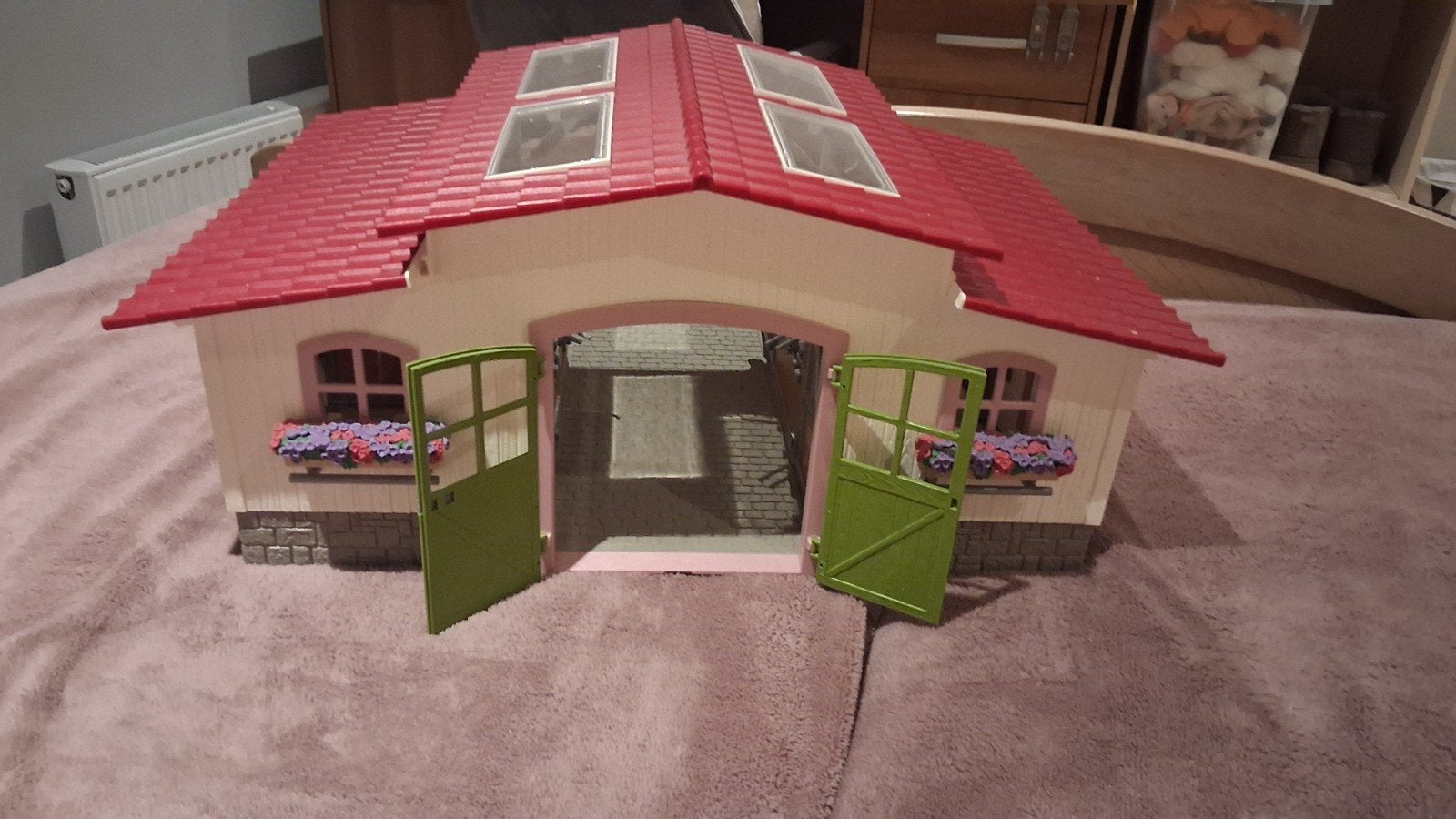 schleich manege (ALLEEN OPHALEN), Ophalen, Zo goed als nieuw, Paard, Beeldje of Figuurtje