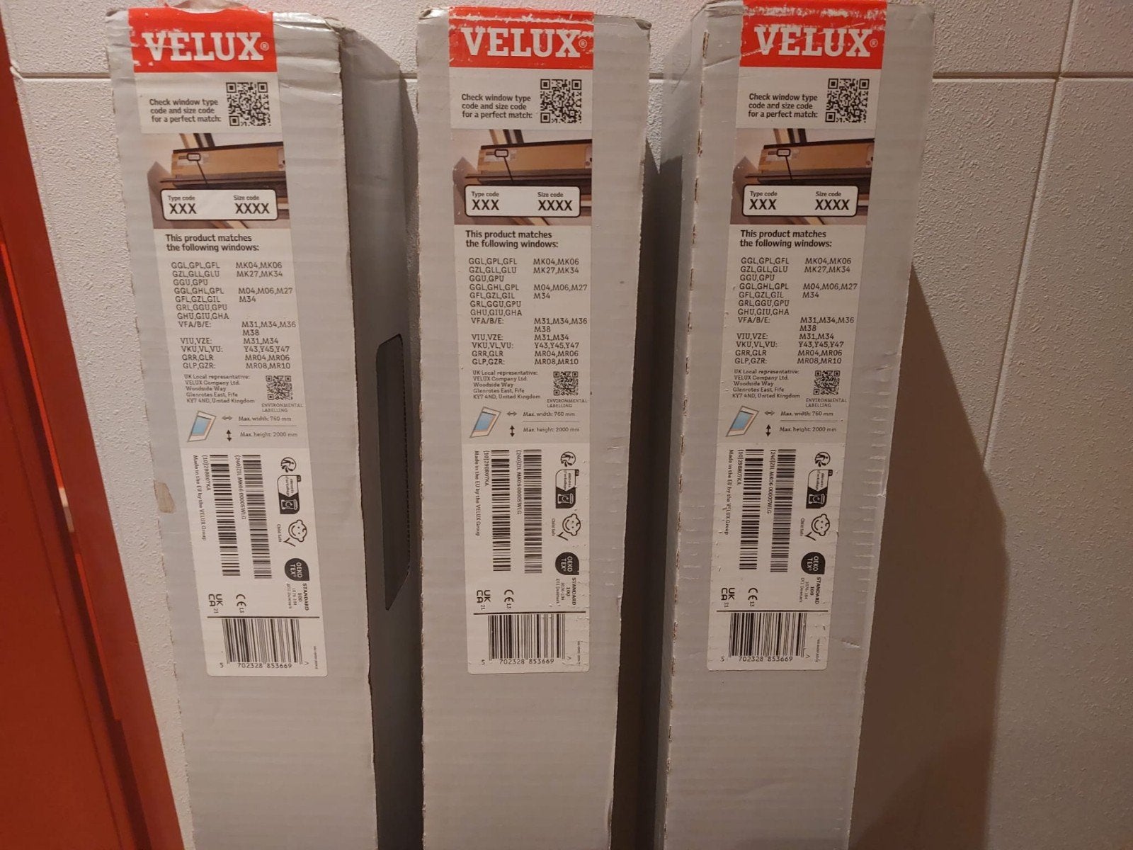 Velux insectenhorren. per st€100 of alle 3 voor € 250, 80 tot 100 cm, Overige typen, Minder dan 200 cm, Nieuw
