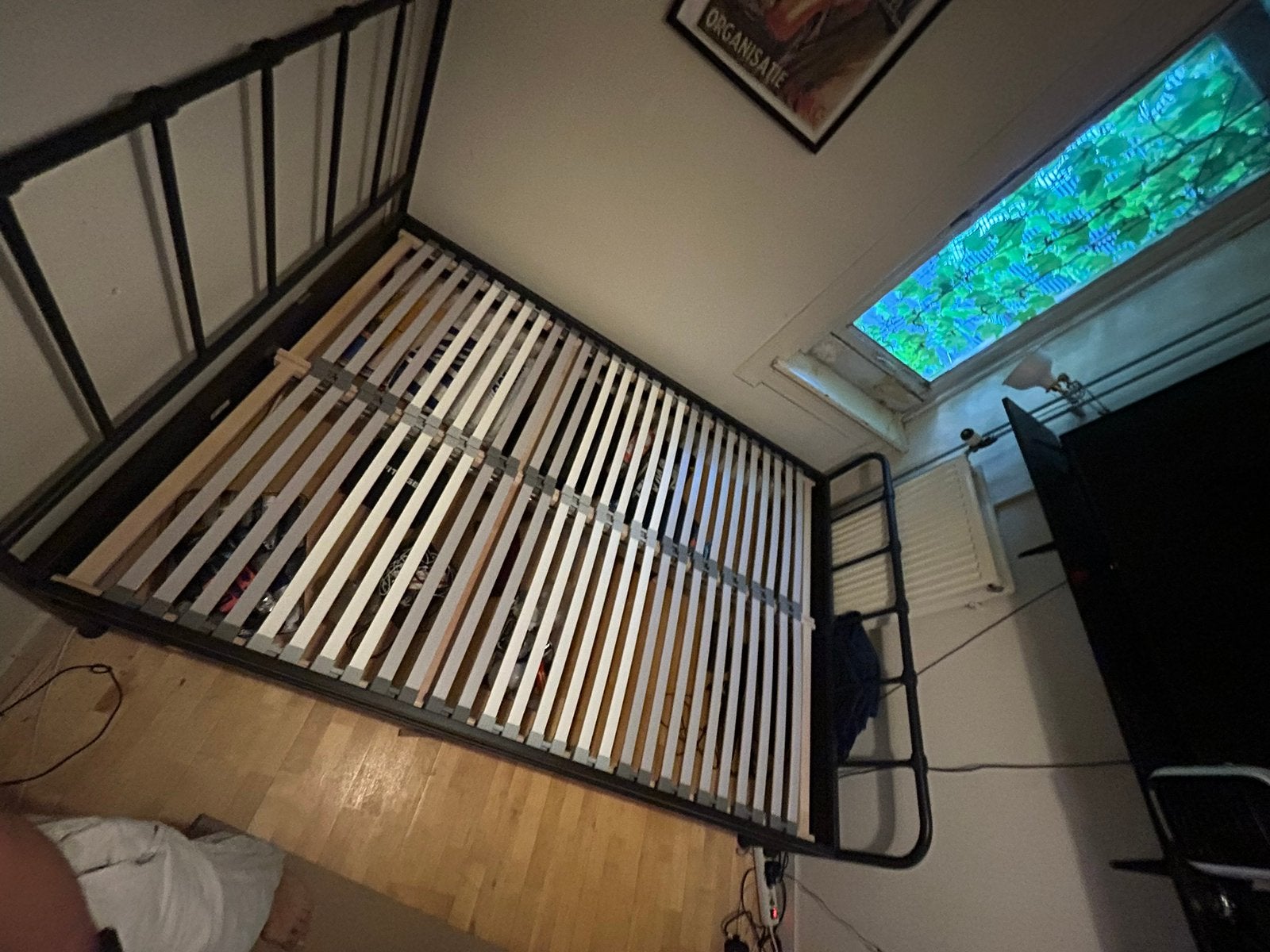 Ikea Lönset Lattenbodem 140x200, Huis en Inrichting, Slaapkamer | Matrassen en Bedbodems, Ophalen, Zo goed als nieuw, Tweepersoons