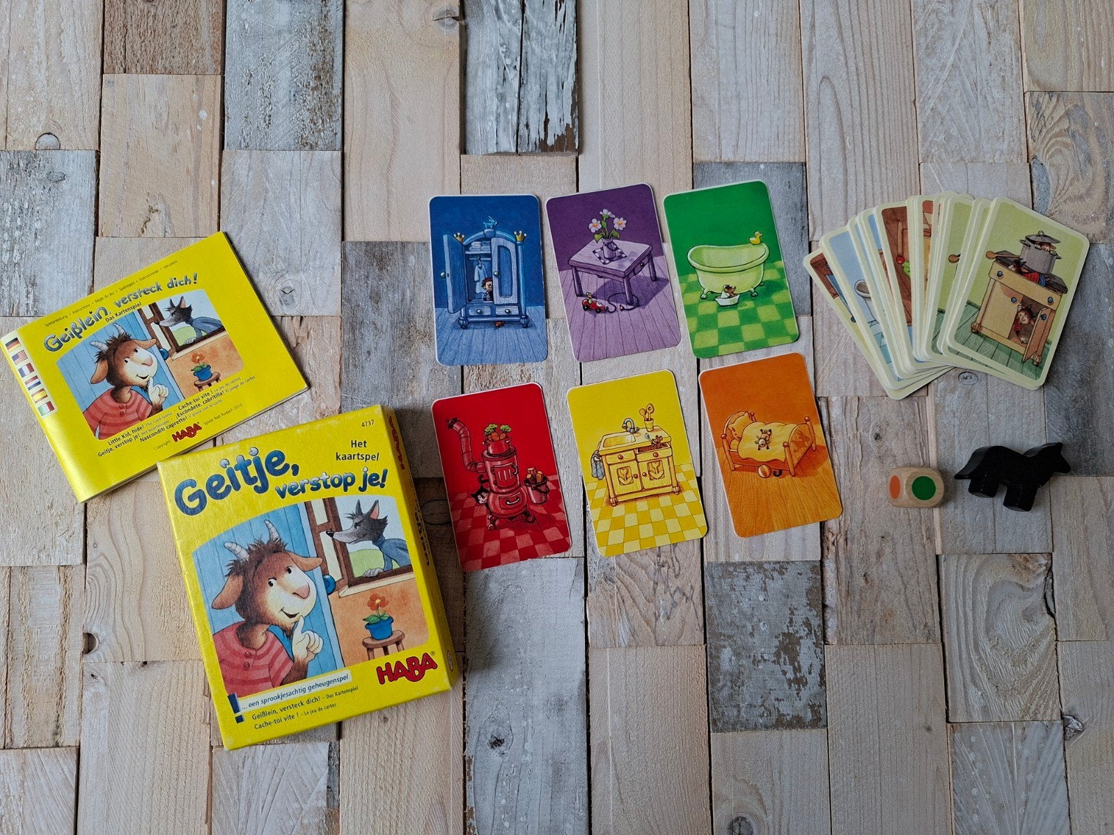 Haba Geitje, verstop je, Ophalen of Verzenden, Gebruikt, HABA