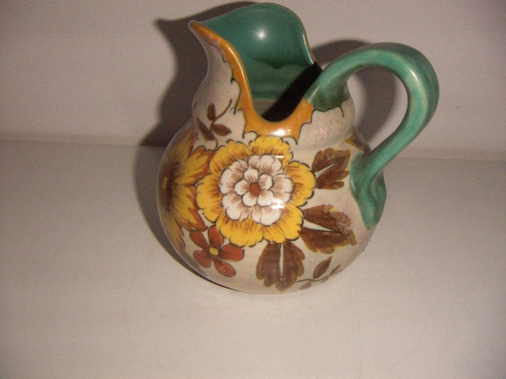 Zuid Holland Gouda plateel keramiek kan/ vaas jr.ca.1935., Ophalen of Verzenden