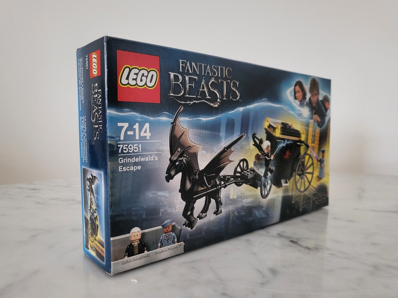 Lego Fantastic Beasts 75951 Grindelwald's Escape, Ophalen of Verzenden, Zo goed als nieuw, Complete set, Lego