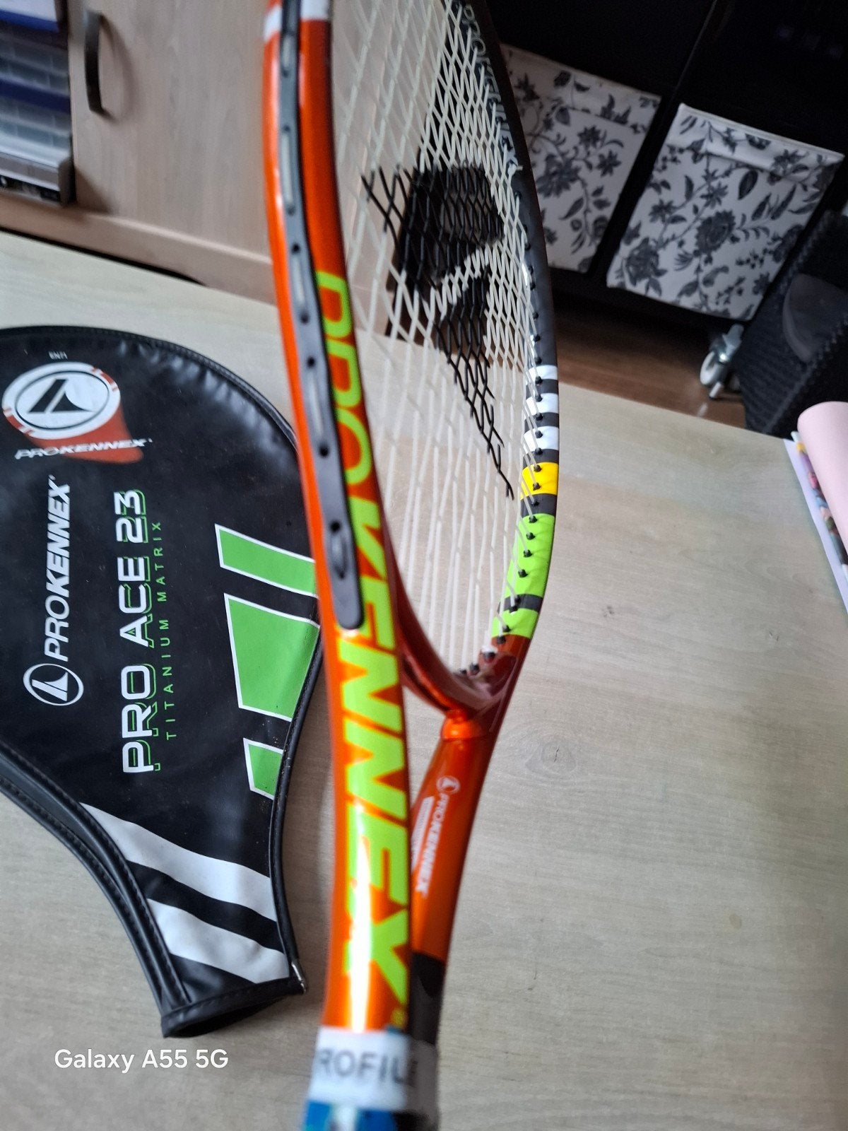 ProKennex Pro Ace 23 Titanium Matrix Tennisracket 23 inch, Gebruikt, Onbekend, Ophalen of Verzenden, L0