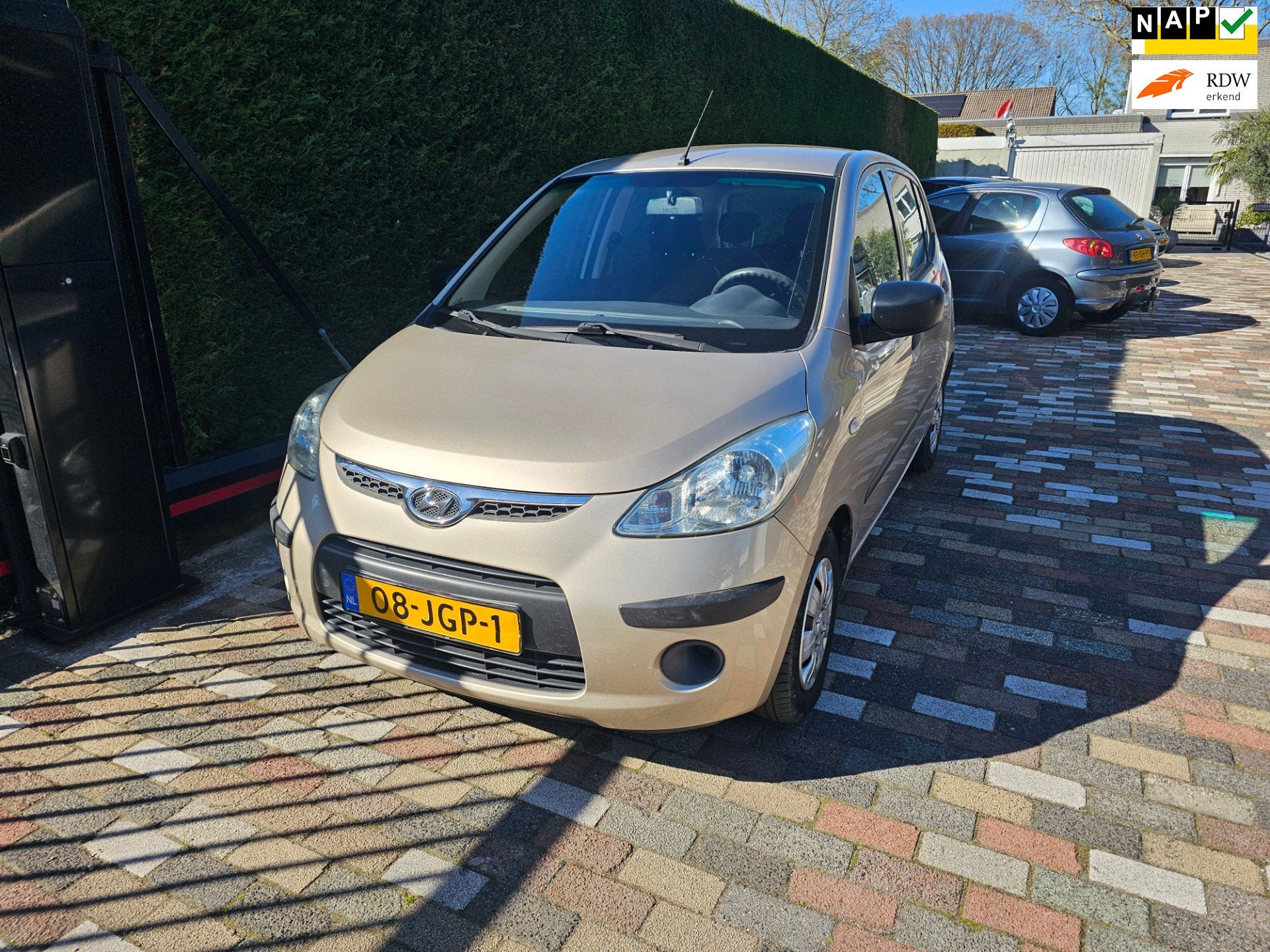 Hyundai I10 1.25i Active 2009 Trekhaak Lage Km nw Apk, Auto's, Voorwielaandrijving, Gebruikt, 31 €/maand, 4 cilinders