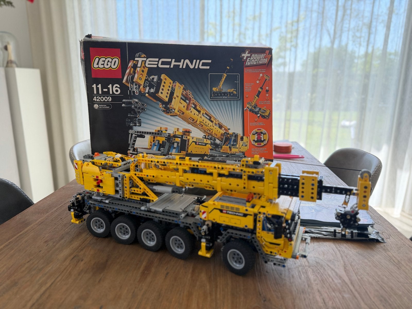 LEGO Technic Kraanwagen 42009 met Power Functions, Ophalen of Verzenden, Gebruikt, Overige merken