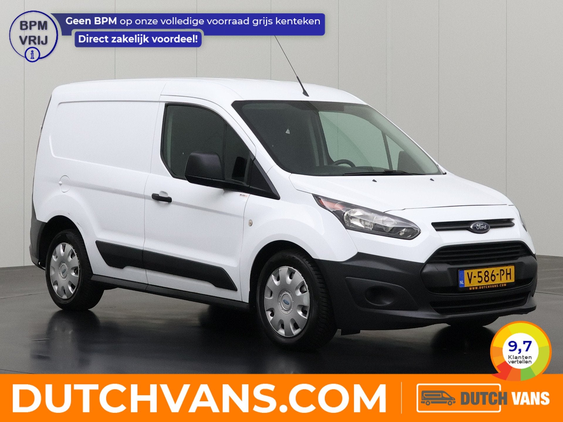 Ford Transit Connect 1.5TDCI Edition | Airco | Trekhaak | Be, Voorwielaandrijving, Stof, Gebruikt, 4 cilinders