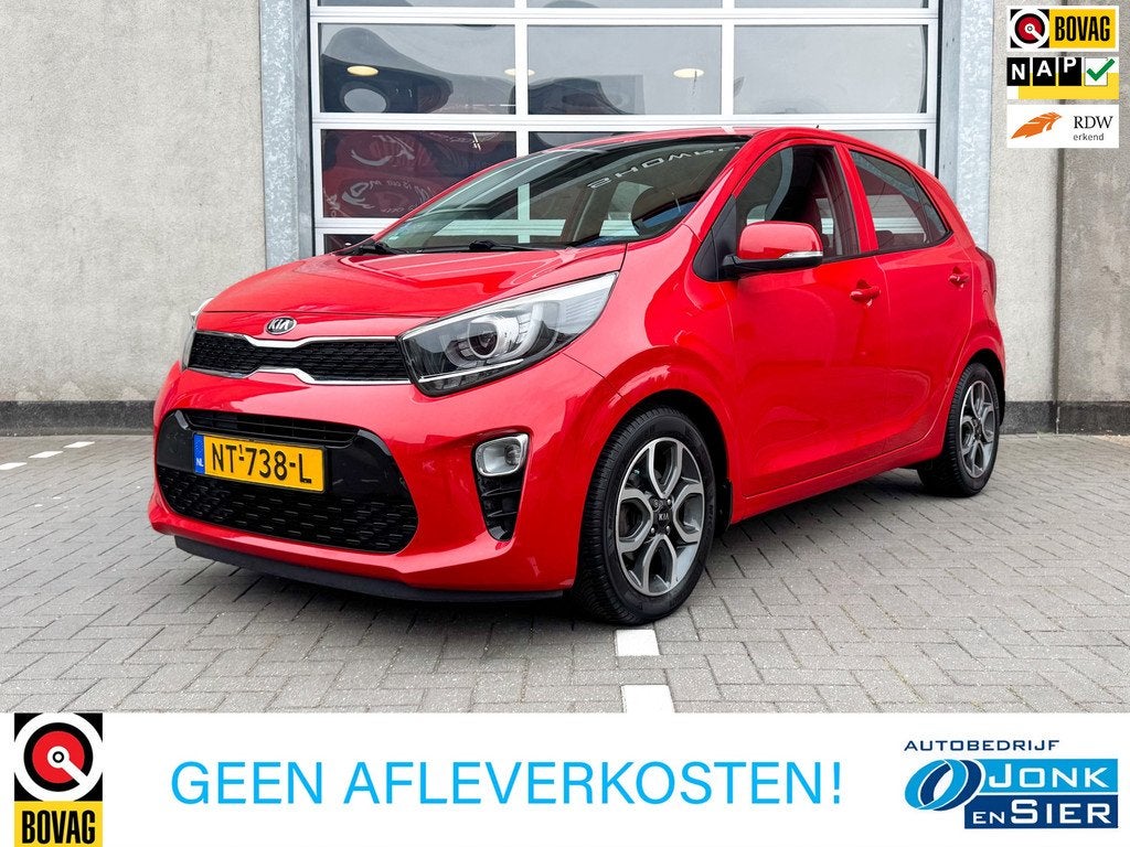 Kia Picanto 1.0 CVVT First Edition|Navi|Camera|Apple CarPlay, Auto's, Kia, Bedrijf, Te koop, Picanto, ABS, Airconditioning, Android Auto