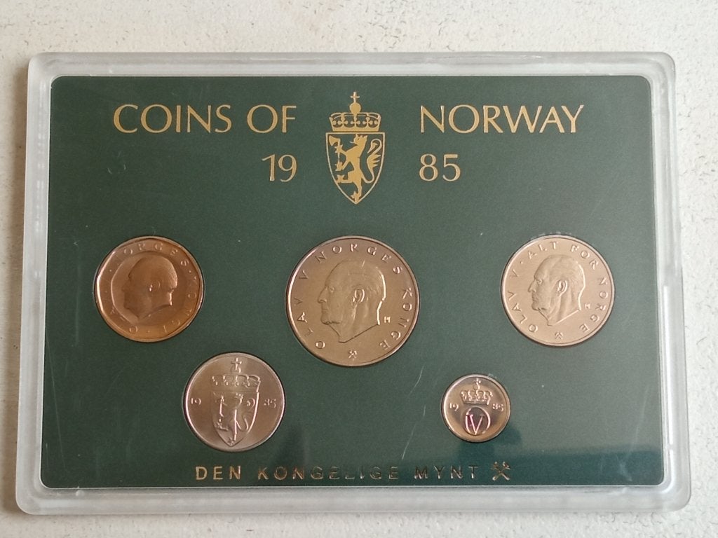 Noorwegen jaarset 1985., Ophalen of Verzenden, Overige landen, Setje