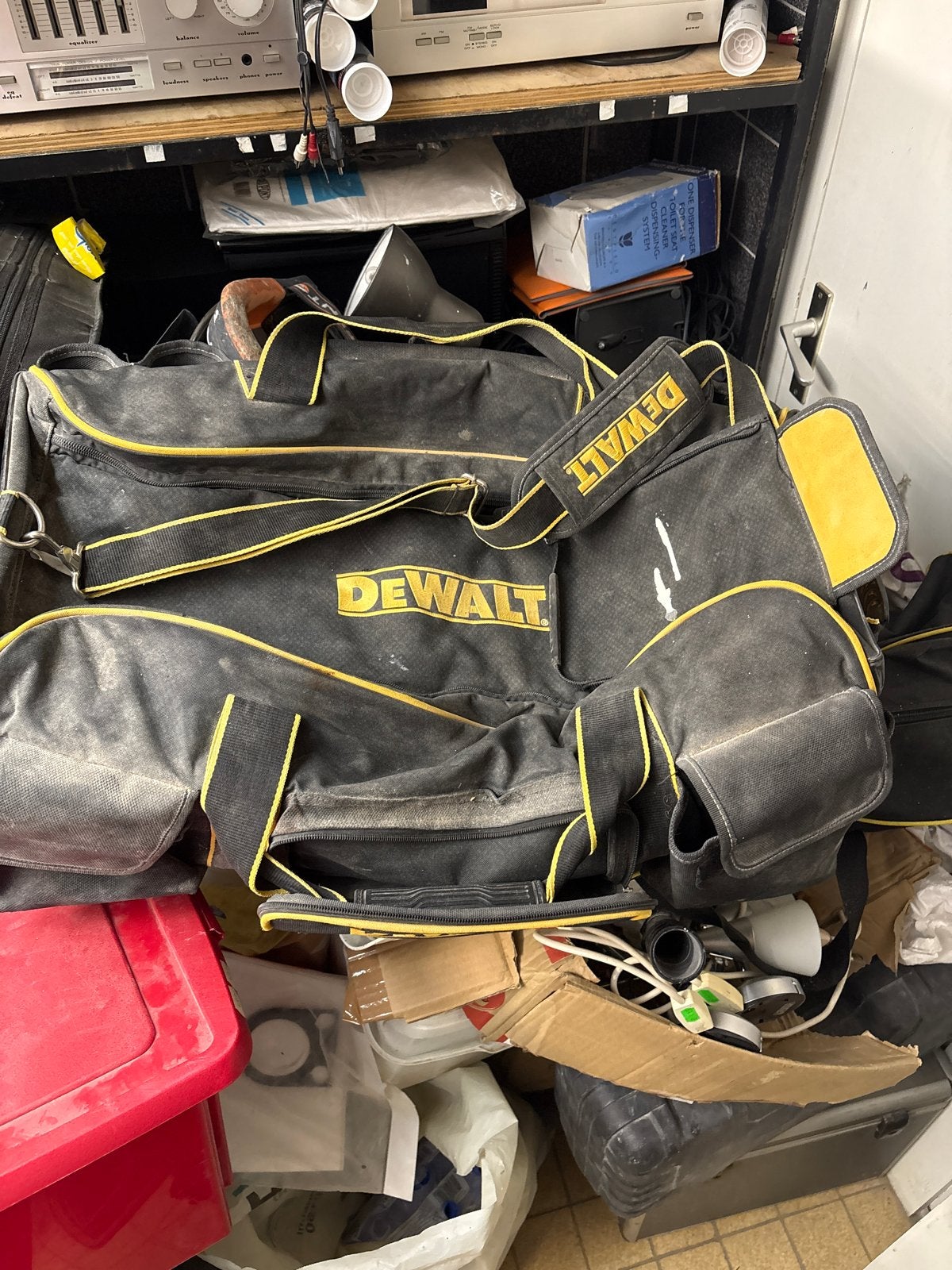 DeWalt Gereedschapstas en Riem - Gebruikt