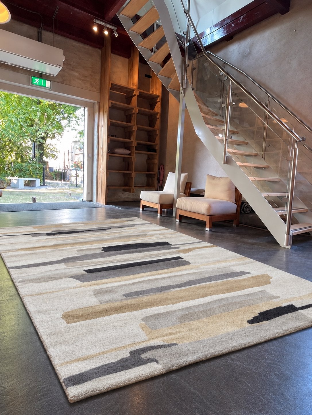 Brink en Campman tapijt Harlequin Zeal Pewter 43004, Ophalen, Zwart, Nieuw, 200 cm of meer