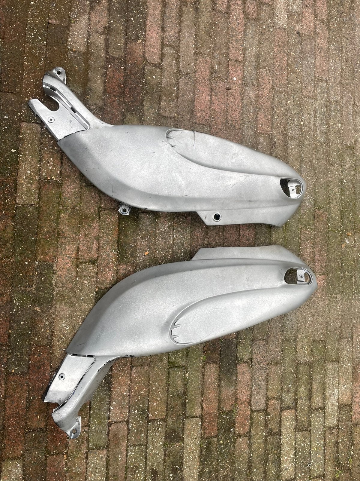 piaggio typhoon zijkappen, Ophalen